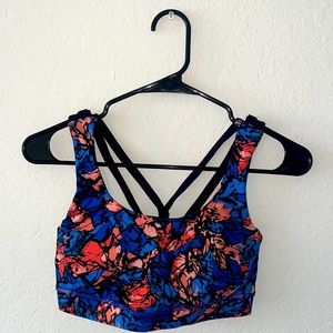 Lululemon strappy sports bra